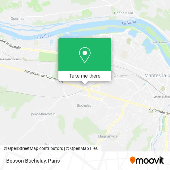 Besson Buchelay map