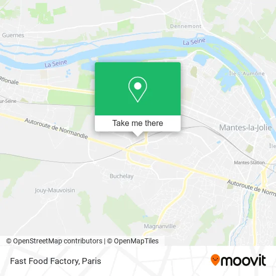 Fast Food Factory map