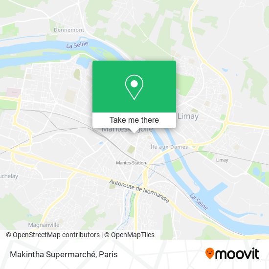 Makintha Supermarché map