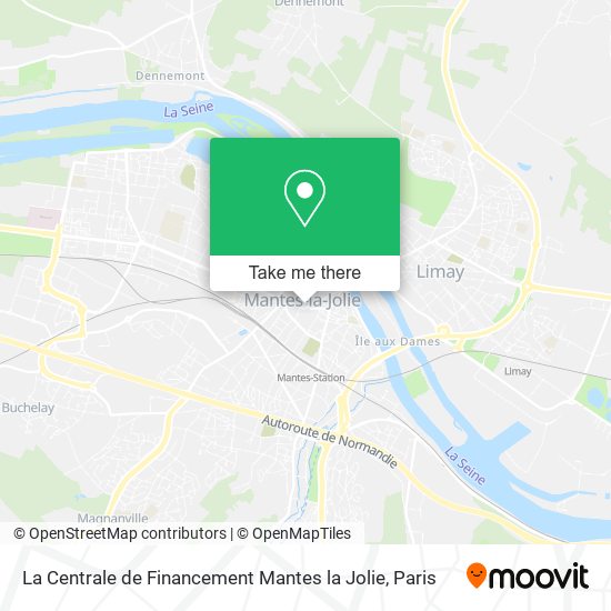 La Centrale de Financement Mantes la Jolie map