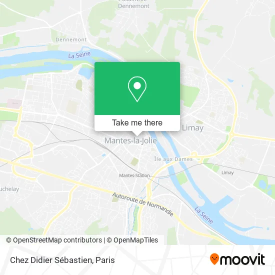Chez Didier Sébastien map
