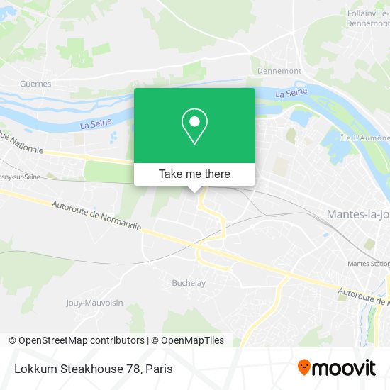 Lokkum Steakhouse 78 map