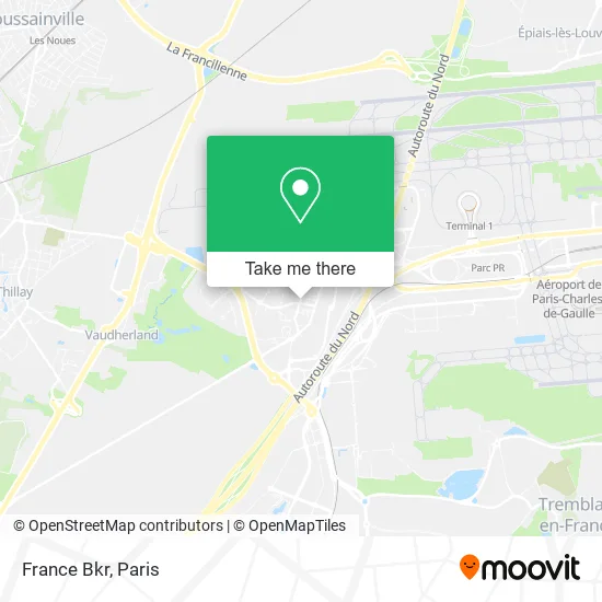 France Bkr map