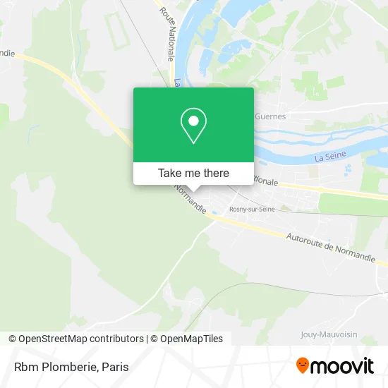 Rbm Plomberie map