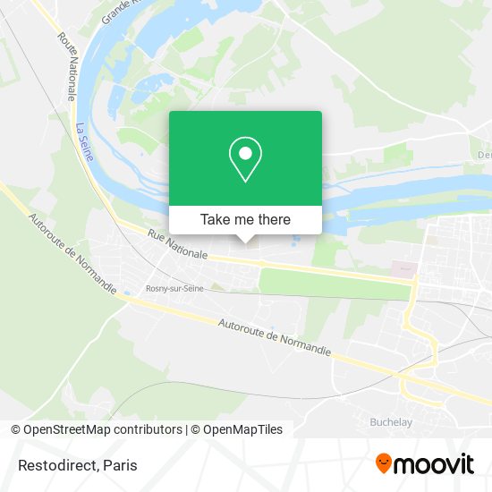 Restodirect map