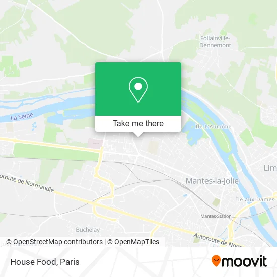 House Food map