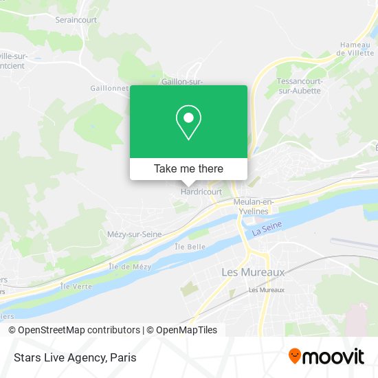 Stars Live Agency map