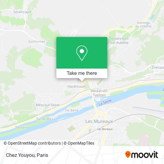 Chez Youyou map