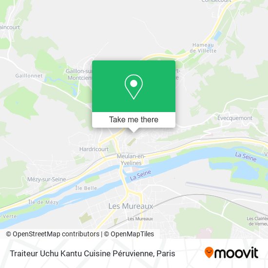 Traiteur Uchu Kantu Cuisine Péruvienne map