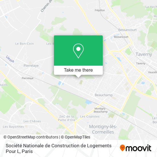 Mapa Société Nationale de Construction de Logements Pour L