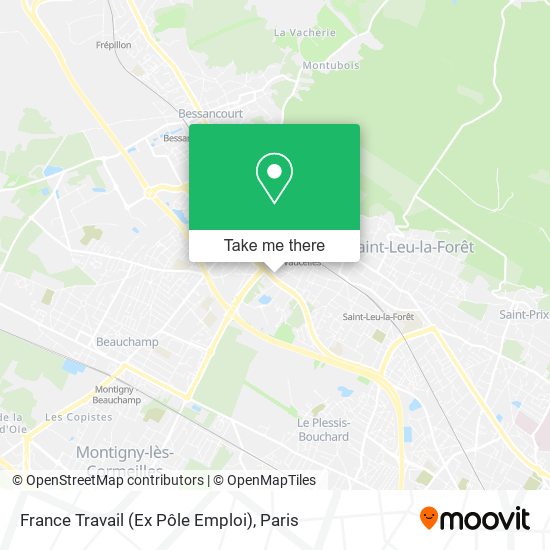 Mapa France Travail (Ex Pôle Emploi)