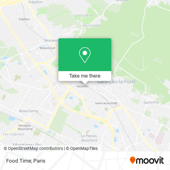 Food Time map