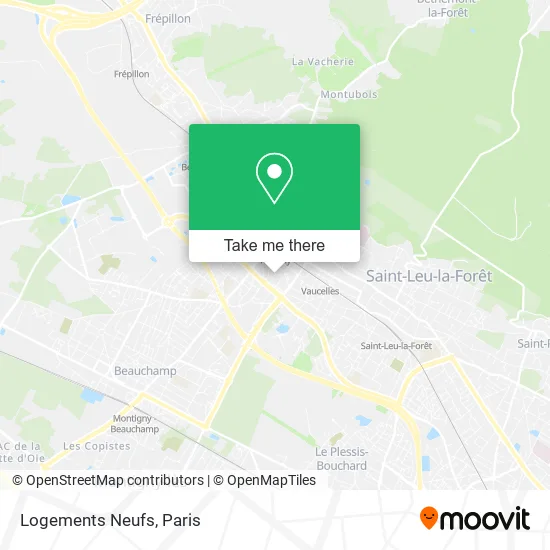 Logements Neufs map