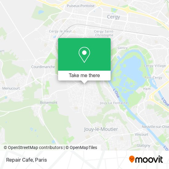 Repair Cafe map