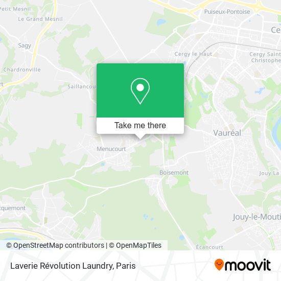 Laverie Révolution Laundry map