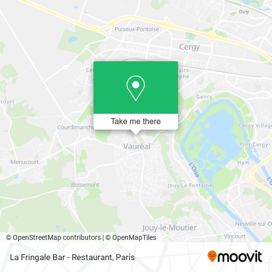 Mapa La Fringale Bar - Restaurant