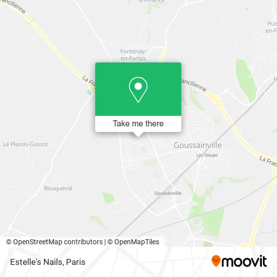 Estelle's Nails map