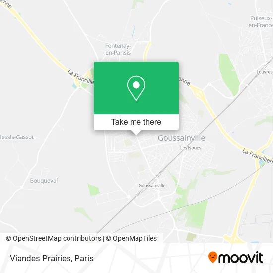 Viandes Prairies map
