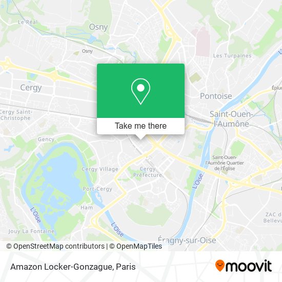 Amazon Locker-Gonzague map