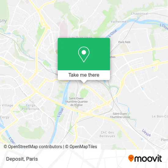 Deposit map