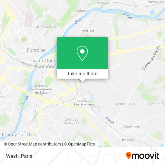 Wash map