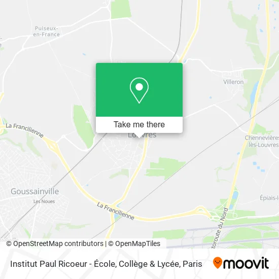 Institut Paul Ricoeur - École, Collège & Lycée map