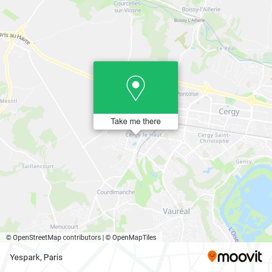 Yespark map