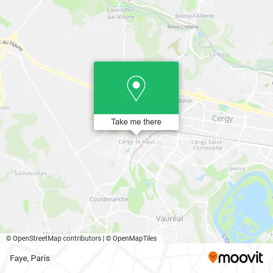 Faye map