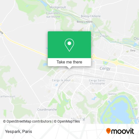 Yespark map