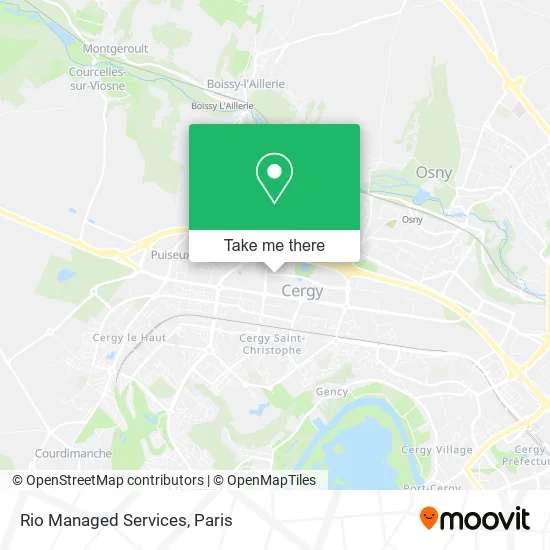 Rio Managed Services map