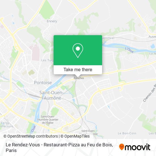 Le Rendez-Vous - Restaurant-Pizza au Feu de Bois map