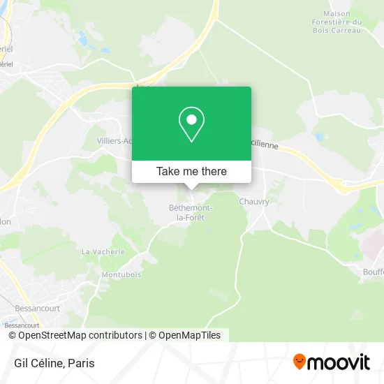 Gil Céline map