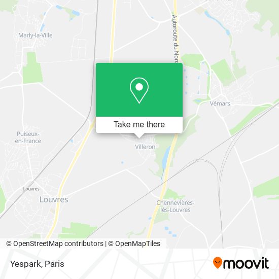 Yespark map