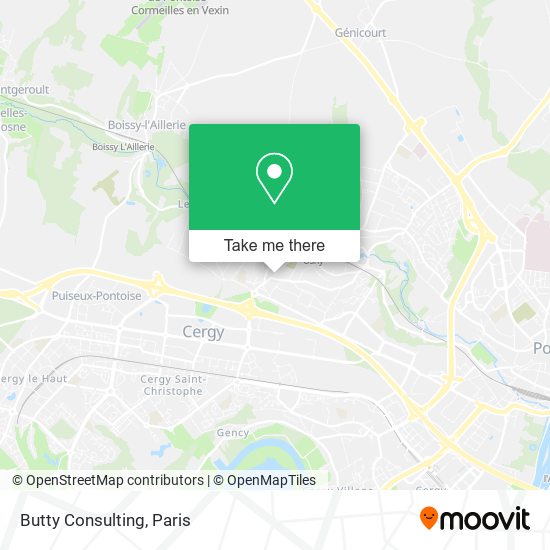 Butty Consulting map