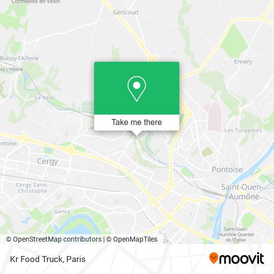 Kr Food Truck map