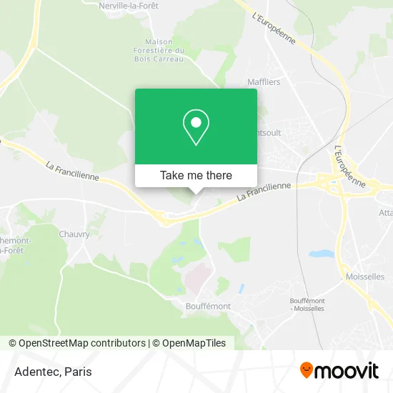 Adentec map