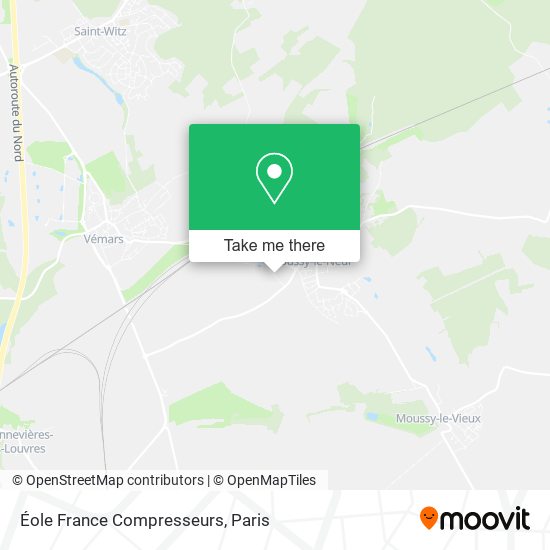 Éole France Compresseurs map