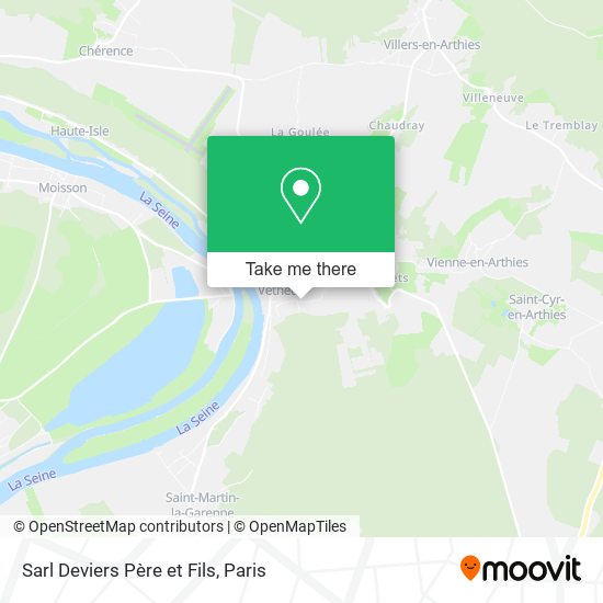 Sarl Deviers Père et Fils map