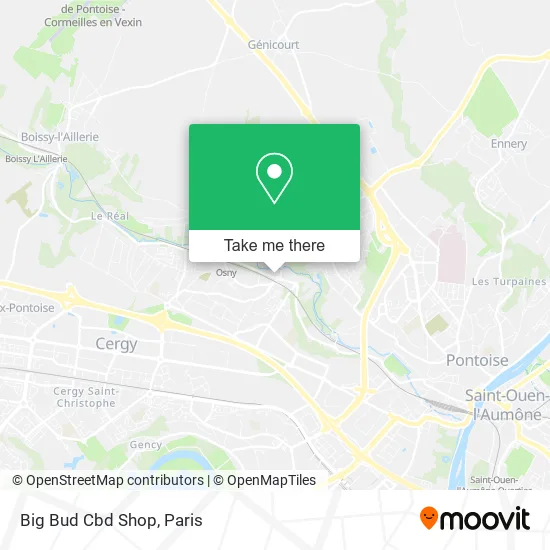 Big Bud Cbd Shop map