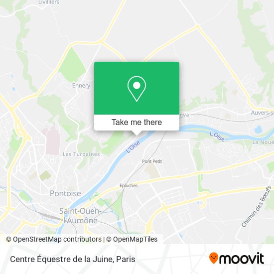 Centre Équestre de la Juine map
