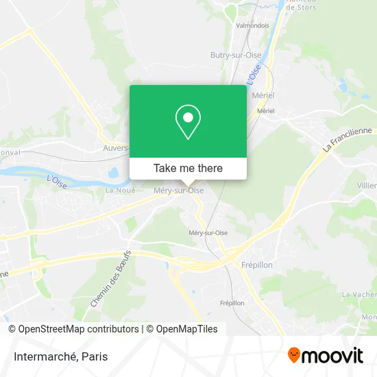 Intermarché map