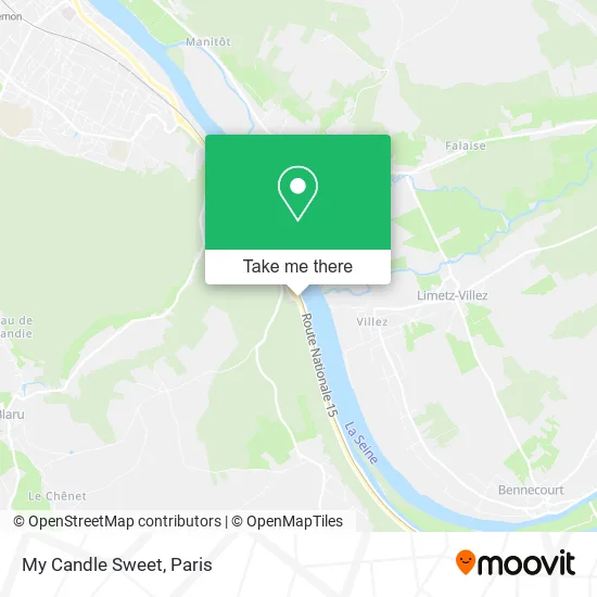 My Candle Sweet map