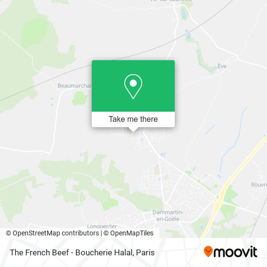 The French Beef - Boucherie Halal map