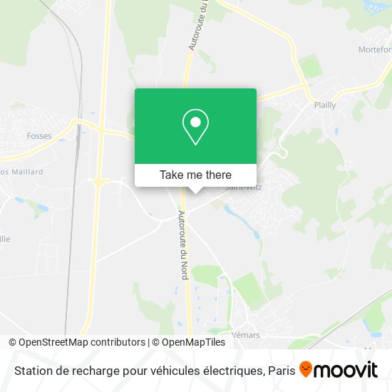 Station de recharge pour véhicules électriques map
