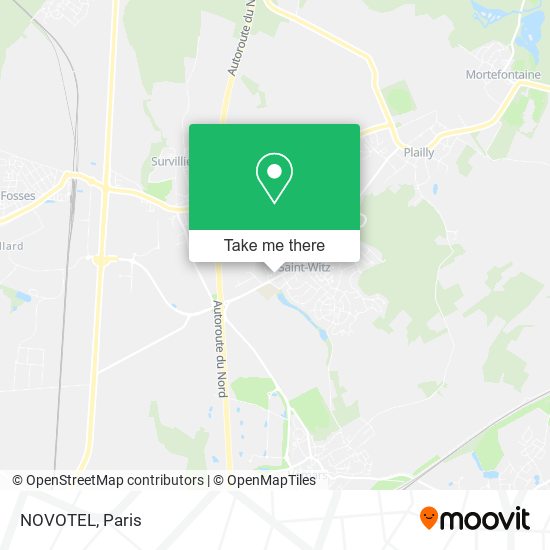 NOVOTEL map