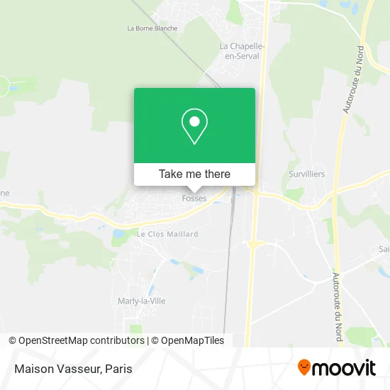 Maison Vasseur map