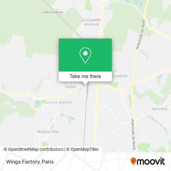 Mapa Wings Factory