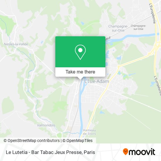 Le Lutetia - Bar Tabac Jeux Presse map