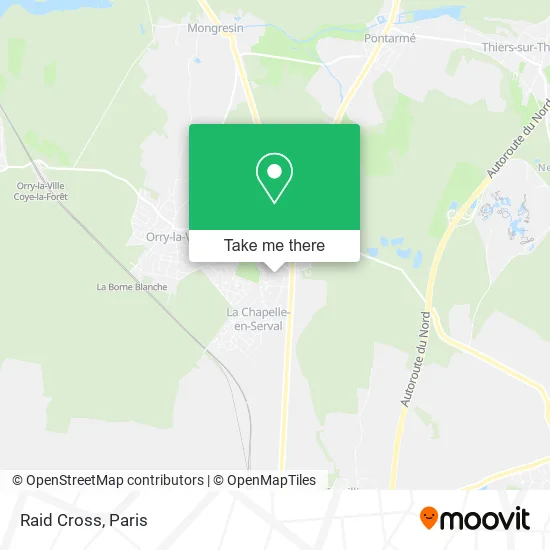Raid Cross map