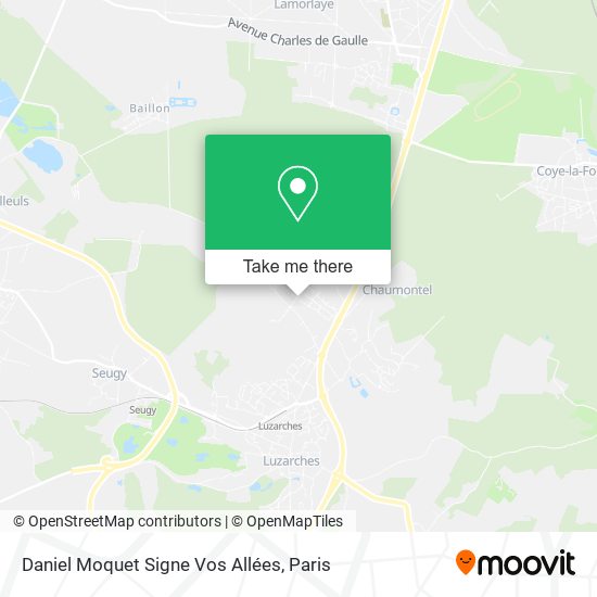 Mapa Daniel Moquet Signe Vos Allées